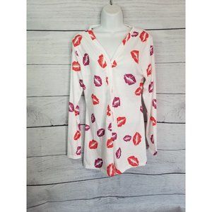 Women's Hot Lips Lightweight Romper XXL